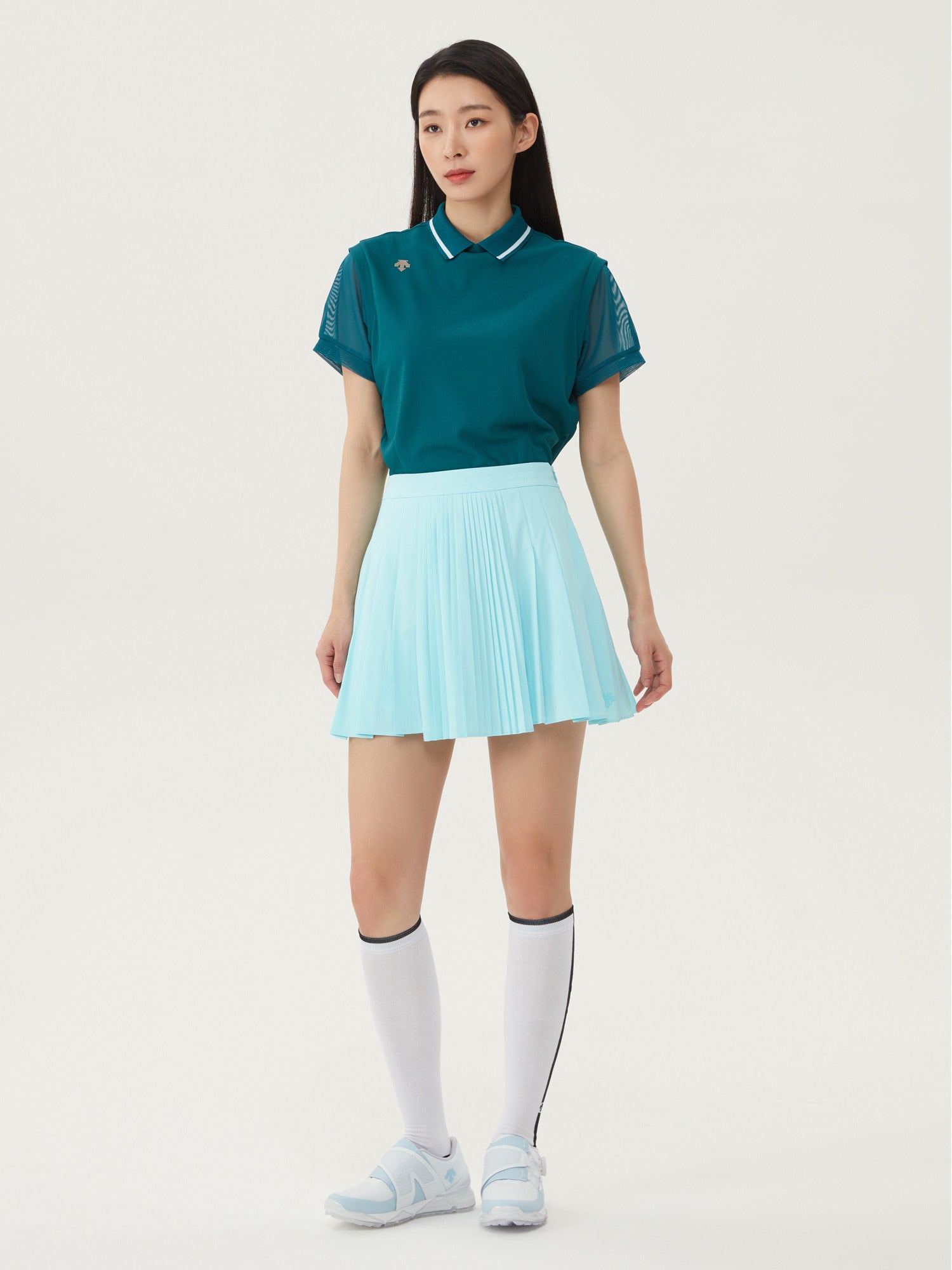 Váy Golf Nữ Mixed Pleats Skirt