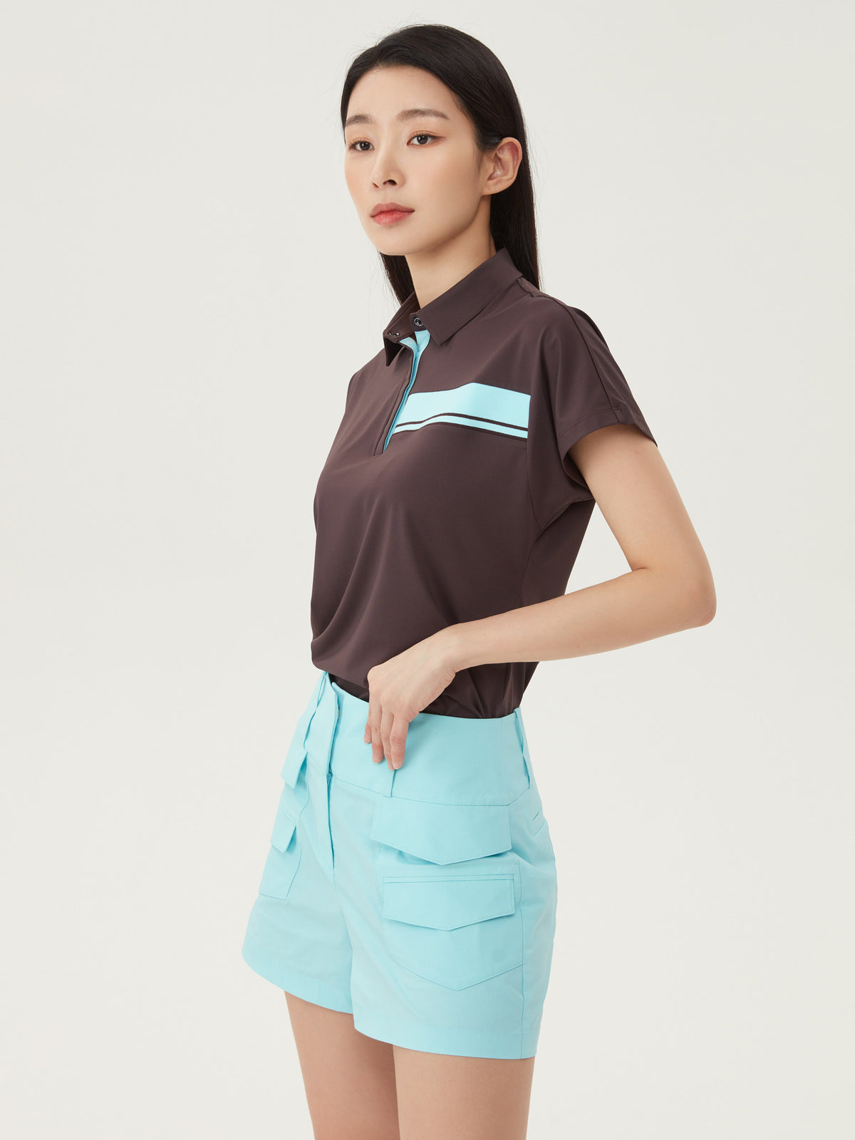 Quần Golf Nữ Side Pocket Half Pants