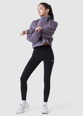 Quần Leggings Thể Thao Nữ Training Fleece Lined