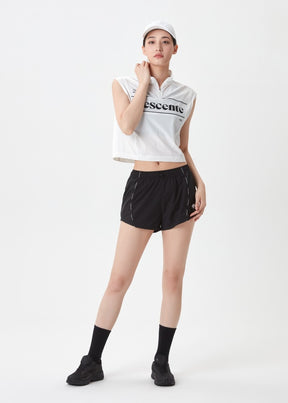 Women's 3 lined Running Woven Shorts