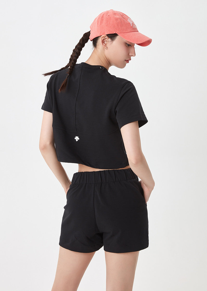 Áo Thể Thao Nữ Womens Crop Short Sleeve T-Shirts