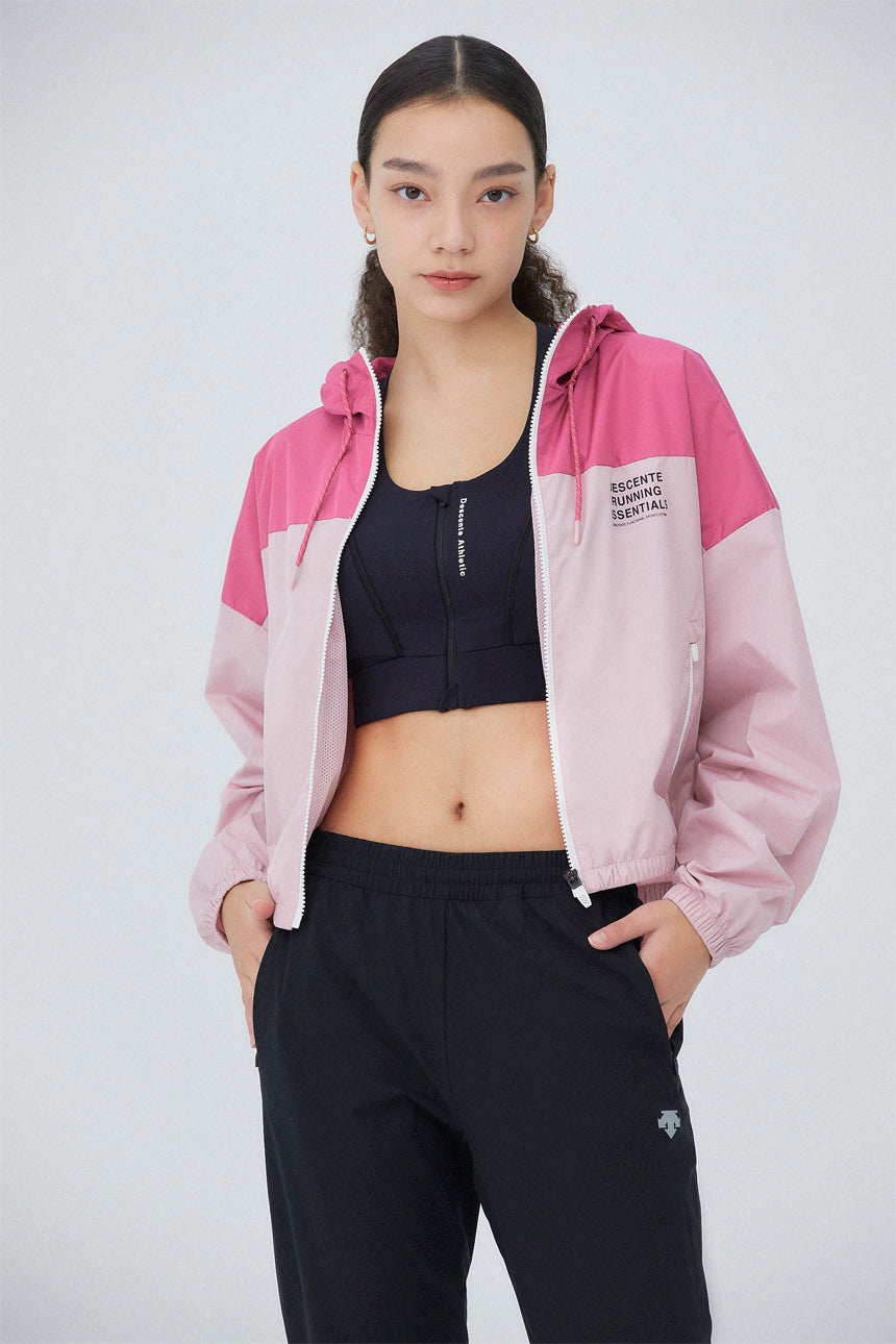 WOMEN'S sports jacket Inner mesh Color block Jacket - Womens